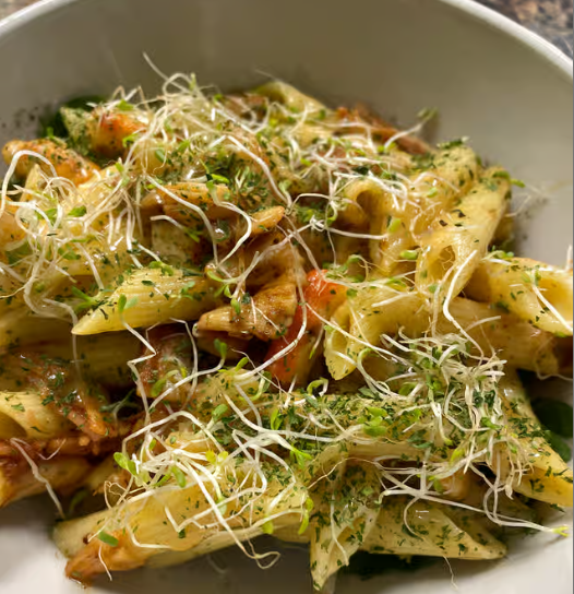 Shri'mp and Cr'ab Pasta